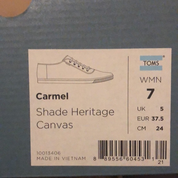 toms camel shade heritage canvas - Picture 3 of 8